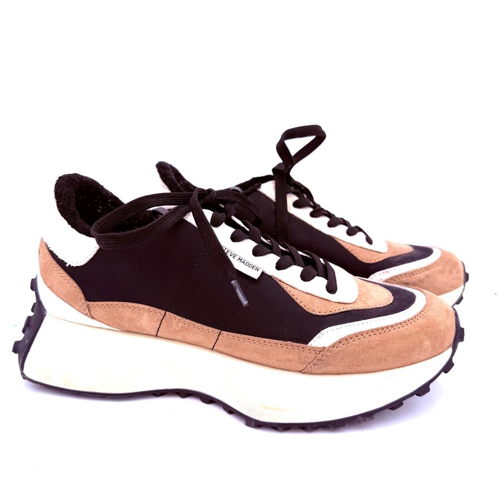 Steve Madden Women's Diversion Platform Sneakers Size 9.5